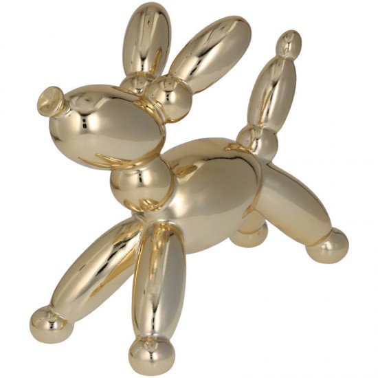 "Ballon Dog" céramique gold