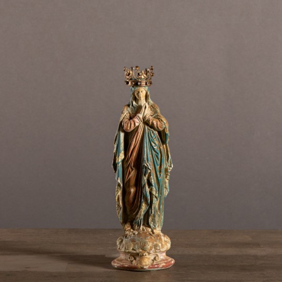 Crowned "Vierge Marie"