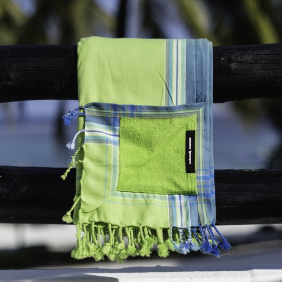 Kikoy beach towel "Ile de Ré"