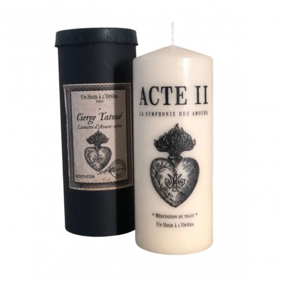 Bougie Tatouage Méditation...