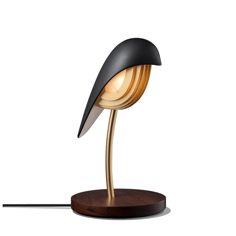 Bird Lampe tactile Onyx noir