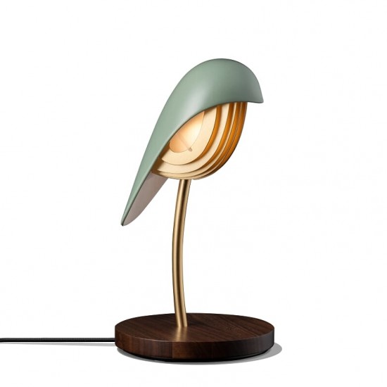 "Bird" Lampe tactile Vert...