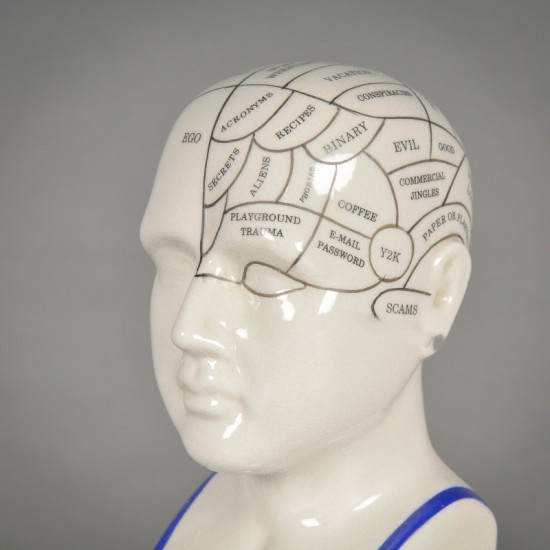 Phrenology head small