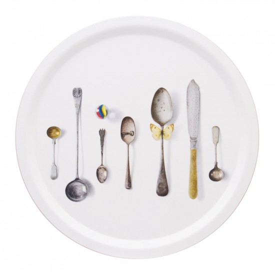 Plateau rond Cutlery